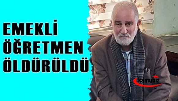 Emekli Din Kültürü öğretmeni bıcaklanarak öldürüldü