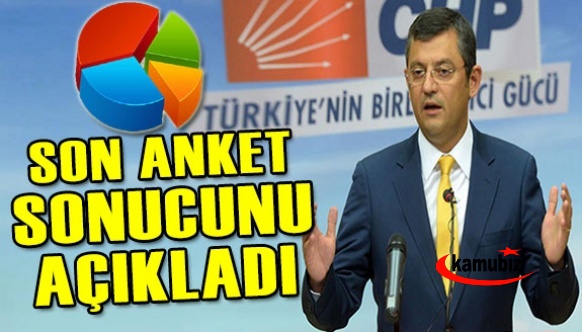 Özgür Özel, masadaki son anketleri açıkladı!