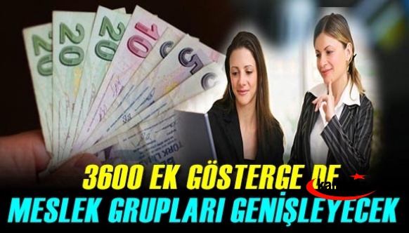 TRT açıkladı: 3600 ek göstergede meslek grupları genişletilecek