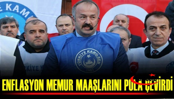 Enflasyon Memur Maaşlarını Pua Çevirdi!