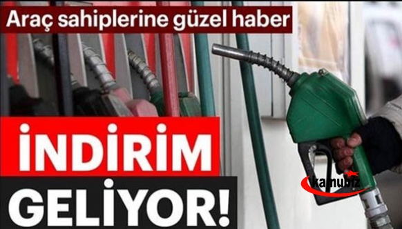 Motorine 1 lira 4 kuruş indirim geliyor!