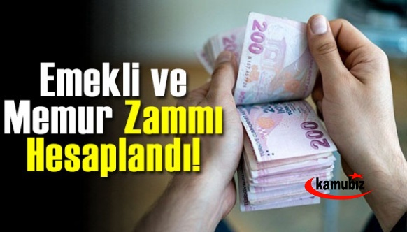 Emekli ve memur zammı hesaplandı! Kim ne kadar alacak...