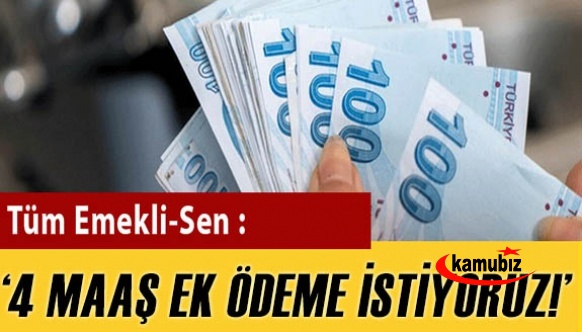 Emekli geçinemiyor! Yılda 4 maaş tutarında ek ödeme istiyor!