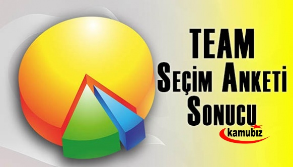 TEAM son seçim anketi sonuçları açıklandı