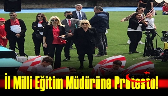 İl Milli Eğitim Müdürüne Protesto!