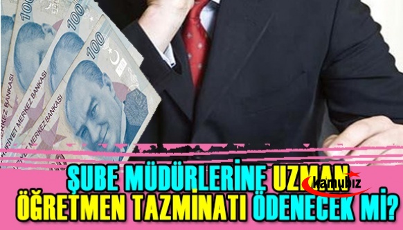 Müdürlere uzman öğretmenlik tazminatı ödenecek mi? MEB'den resmi açıklama