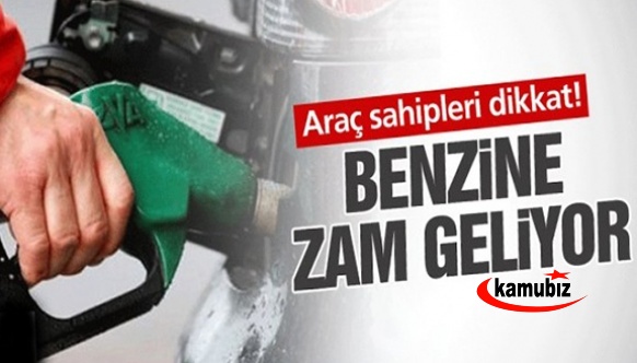 Benzine 1 lira 33 kuruş zam geliyor!