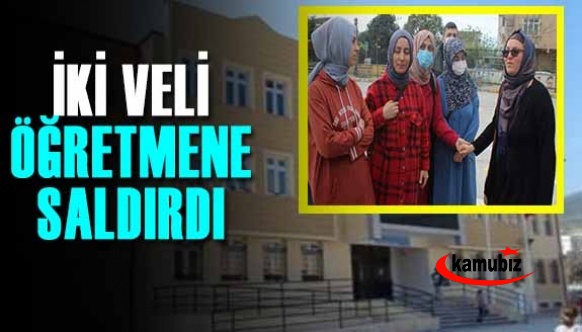 İki veliden öğretmene dayak!