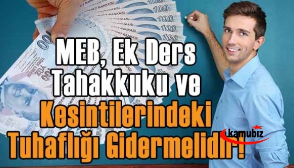 MEB, Ek Ders Tahakkuku ve Kesintilerindeki Tuhaflığı Gidermelidir!