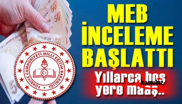 Uzmanlık ve başöğretmenlik maaşlarına MEB inceleme başlattı