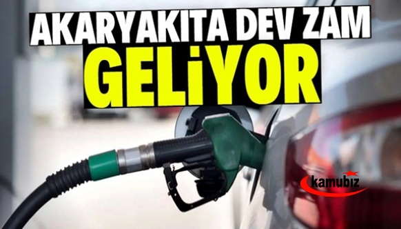 Akaryakıt fiyatlarına dev zam yolda