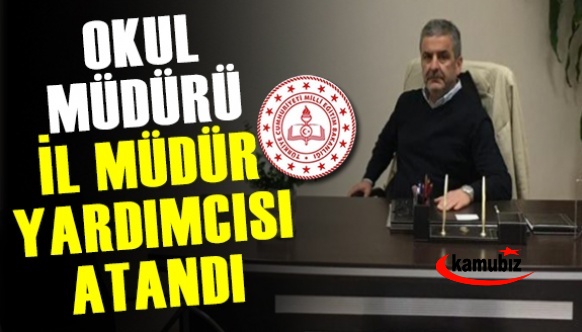 İlkokulu Müdürü, İl Müdür Yardımcısı Oldu