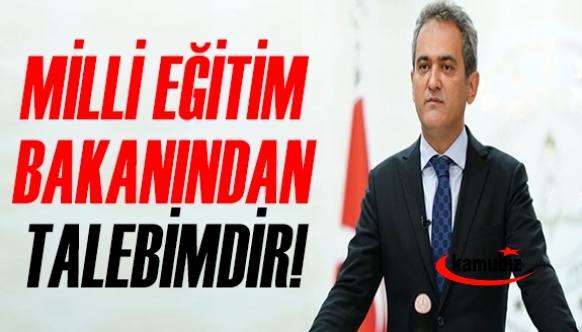 Milli Eğitim Bakanımızdan Talebimdir (10 Madde)