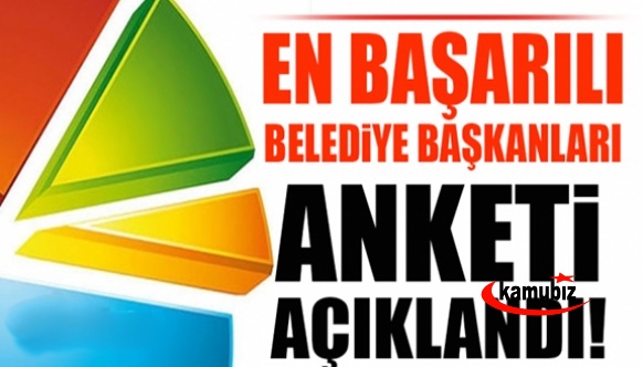 İşte en çok beğenilen belediye başkanları anketi- İlk 10