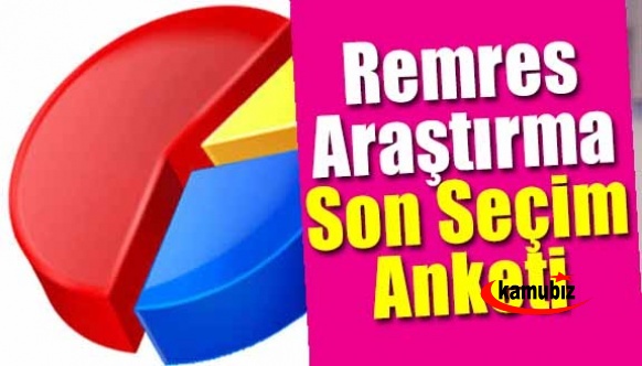 Remres Araştırma son seçim anketi