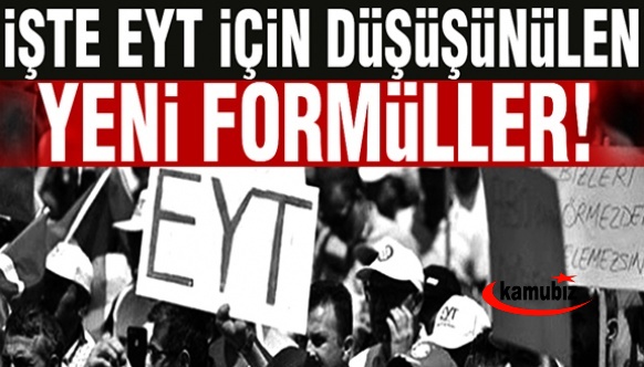 EYT düzenlemesinde yeni formül belli oldu! 9000 ve 7200 gün..