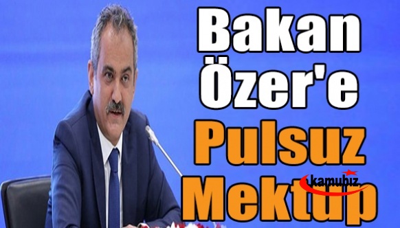 Tokatlı Eğitimcilerden Hemşehrileri Bakan Mahmut Özer'e Pulsuz Bir Mektup