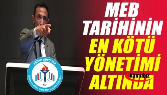 'Milli Eğitim Bakanlığı, tarihin en kötü yönetimi altında'