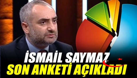 İsmail Saymaz, elindeki son seçim anketini açıkladı