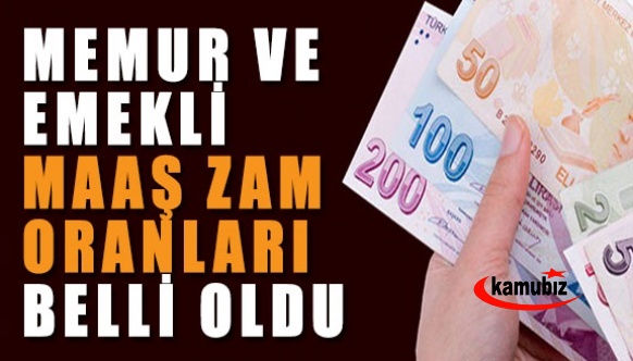 Emekli ve memur Temmuz maaş zammı kesinleşti! İşte emekli ve memur maaşları için yeni zam oranı