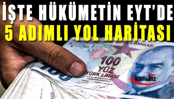 Sabah açıklladı! Emeklilikte Yaşa Takılanlar (EYT)'ye kademeli model! İşte EYT için 5 adımlı yol haritası