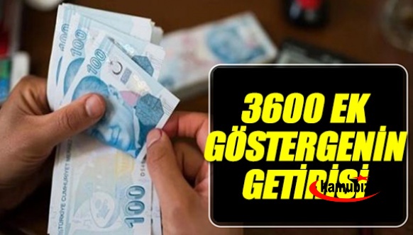 Tablo Halinde 3600 Ek Göstergenin Getirisi