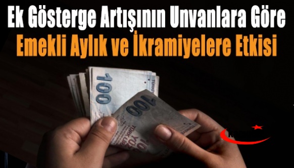 Çalışma bakanlığı ek gösterge artışına ilişkin meslek meslek maaş tablosu yayımladı