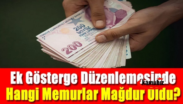 Ek gösterge düzenlemesinde hangi memurlar mağdur edildi? Şeflere neden 3600 ek gösterge verilmeli?