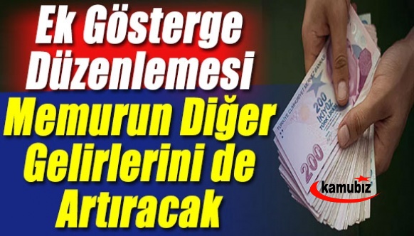 Ek Gösterge Düzenlemesiyle Memurun Diğer Gelirleri de Artacak