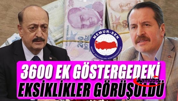 Şube müdürleri ve şefler dikkat! Ali Yalçın, Bakan Bilginle '3600'deki eksiklikleri' görüştü!