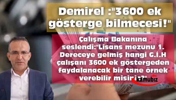 Lisans mezunu 1. dereceye gelmiş tüm memurlar 3600 ek göstergeden faydalanacak mı?