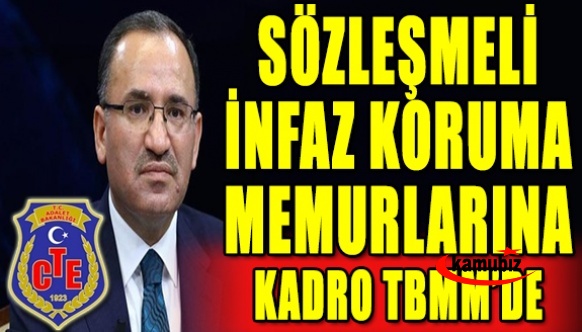 MHP'den sözleşmeli infaz koruma memurlarına kadro talebi