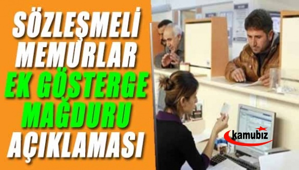 CHP'den açıklama! Sözleşmeli memurlar ek gösterge hakkından mahrum kalıyor