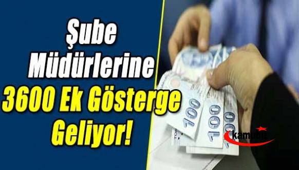 AK Parti'den şube müdürlerine müjde! 3600 ek gösterge kanun teklifi Meclise sunuldu