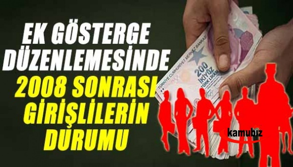 Ek gösterge düzenlemesi 2008 sonrası giriş yapan memurları etkiliyor mu? AK Parti'den açıklama..