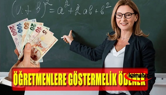 Öğretmenlere Göstermelik Ödenek!