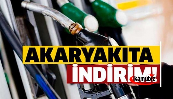 Akaryakıt fiyatlarına dev indirim geliyor