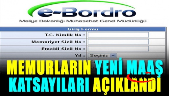 Memurların yeni maaş katsayıları KBS ekranlarına yansıtıldı!