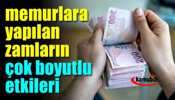 20 soruda memurlara yapılan zamların çok boyutlu etkileri