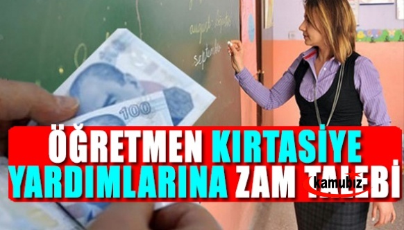 Eğitim Bir Sen'den öğretmenlerin hazırlık ödeneğine zam talebi! A4 kağıtları 3-4 kat yükseldi..