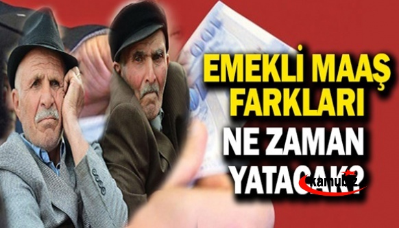 İşte tahsis numaralarına göre zamlı emekli maaşlarının ödeneceği tarih