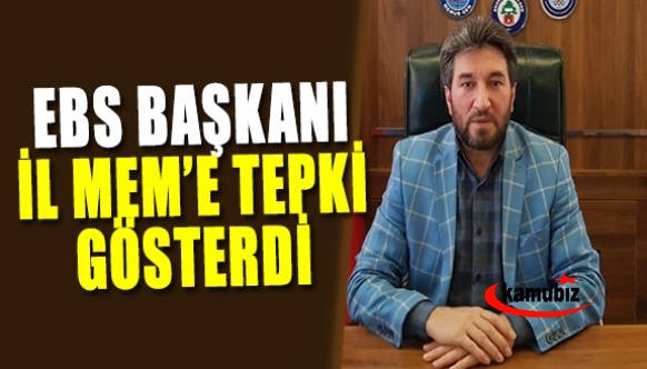 Gereğini yapmayan il müdürüne, Eğitim Bir Sen'den tepki