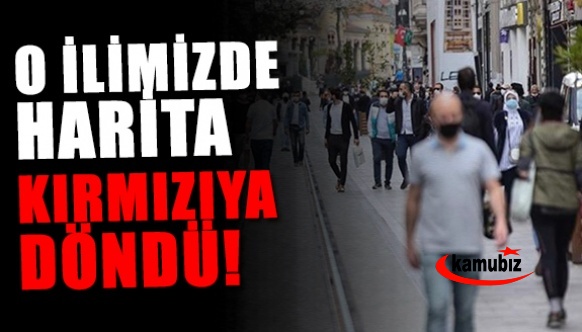 O ilde harita kırmızıya döndü! Koronavirüs kabusu..