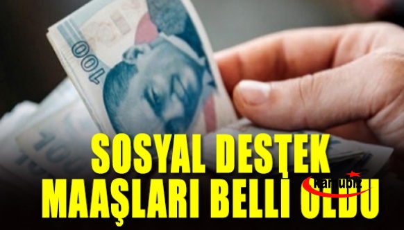 Temmuz zammı sonrası sosyal destek maaşları ne kadar?